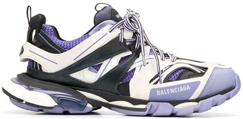 purple and black balenciaga track